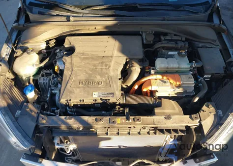 2020 Hyundai Ioniq Hybrid Blue z USA, uszkodzony, nr VIN KMHC65LC5LU225800